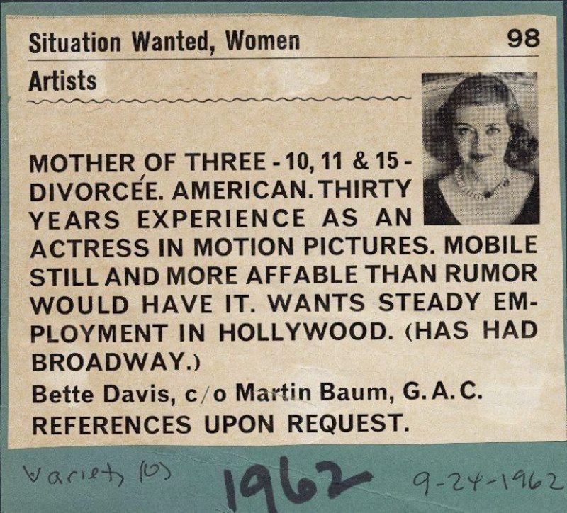 Bette Davis Estate tweet media
