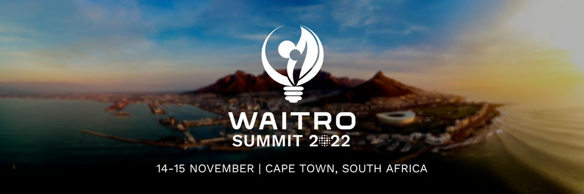 cta_co's tweet photo. El próximo #WAITROSummit tendrá lugar los días 14 y 15 de noviembre de 2022 en #CiudaddelCabo, Sudáfrica. Un evento presencial para establecer contactos, aprender e iniciar nuevas colaboraciones. 🤝🌎
👉 Más detalles: https://t.co/PeezFozEFZ
#WAITROSummit2022 #WAITROEvent #WAITRO https://t.co/W3HZj3cKXW