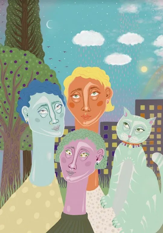 OfutureZ's tweet photo. Hello, #NFTcommunity 🖐️

As autumn has begun, we would like to introduce you to our NEW artist whose work will certainly make you feel better 🍁 🍂 

⭐ Katerina Fotaki ⭐️

Check out her works 🔥
👉 https://t.co/M5NKRKC7lL  👈

#NFTs #digitalartgallery #artNFT #illustation https://t.co/JanqCpg335