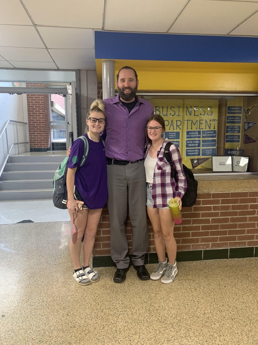 CSBusinessDept's tweet photo. Did you know it was Purple Day?  Neither did we.... https://t.co/HLUKDrNTJF