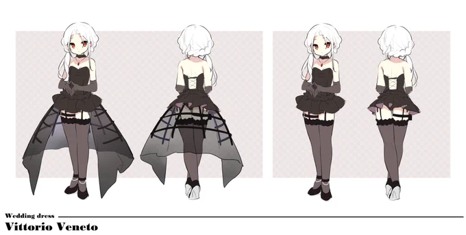 #戦艦少女R   Wedding dress · Vittorio Veneto 