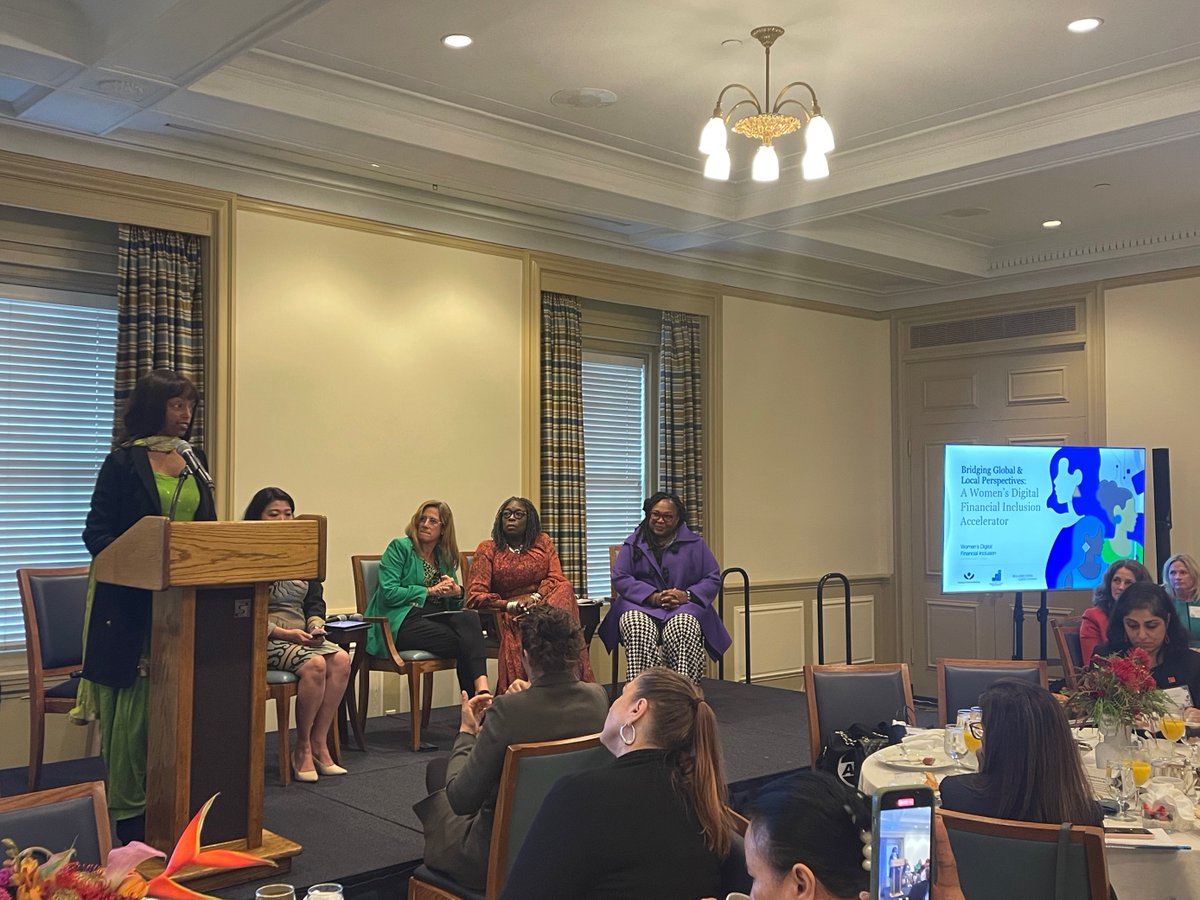 womensworldbnkg's tweet photo. @MEIskenderian @G_MachelTrust @CherieBlairFndn @MicroLoan @HDommelUNCDF @gatesfoundation @AlikoDangoteFdn @HelenMcEachern “When women move forward, the world moves with them.”

Powerful words from @indothopian calling for us all to do our part to create inclusive economies and build bridges between local and global communities. #ItsHerEconomyToo #UNGA77 https://t.co/ncYh6lGSo8