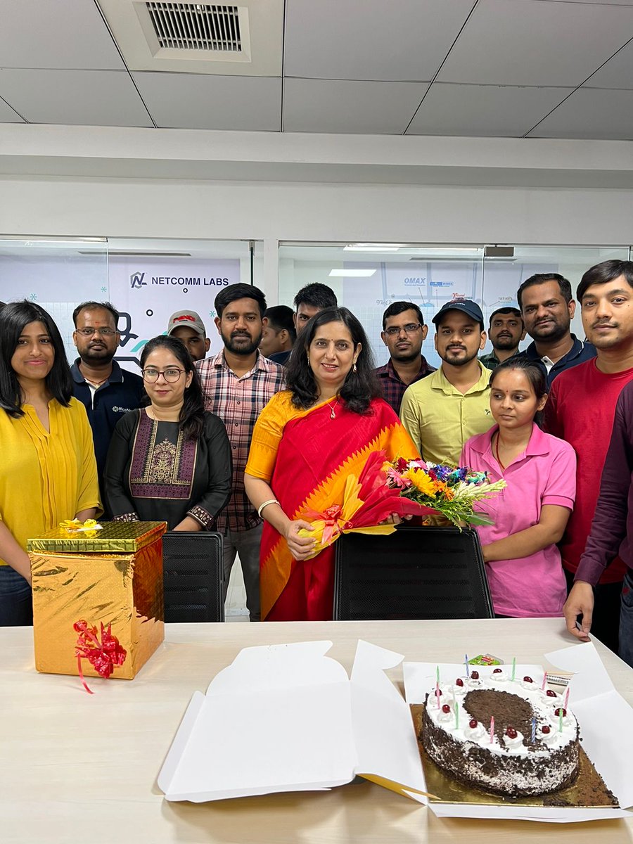 netcommlabs's tweet image. Today is the day to celebrate you and your leadership that helped the organisation and the team outshine at their best. Here&apos;s wishing you a blessed Happy birthday &amp;amp; a wonderful year ahead, #SonaliMam, #CEO of #NetcommLabs. May you continue to shine as always.