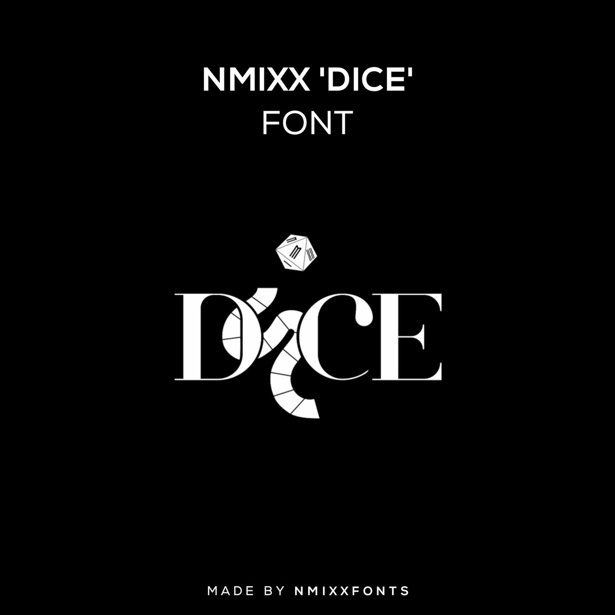 nmixxfonts's tweet photo. NMIXX 엔믹스 - DICE FONT

— Voor: https://t.co/PZtbjTBVA9

#NMIXX #엔믹스 #ENTWURF
#DICE #다이스 #COOL #NMIXX_ENTWURF
#NMIXX_CHANGE_UP #엔믹스_다이스_나이스 https://t.co/7loSraIpHW