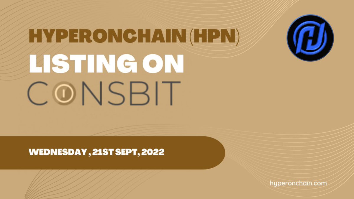 Shadi01471335's tweet photo. @ChinaPumpWXC FYI $hpn  we are glad to announce that HPN token will be available on Coinsbit on 21.09.2022! @HyperonChain https://t.co/hkJ0T3ptdn
