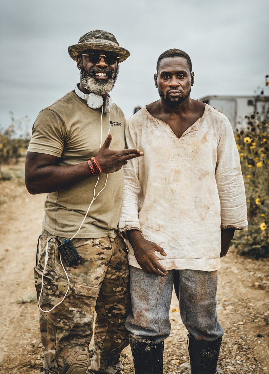 Nas on Twitter: "Behind The Scenes of the Corsicana Bass Reeves Movie. Pictured: Isaiah