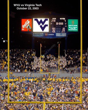 2003 ….. final 28-7 CHAOS 

#hailWV #beatVT