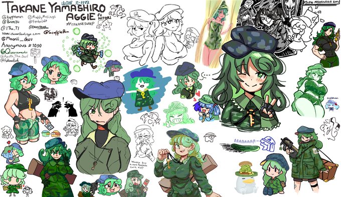 takanesweep Takane aggie wooo
participants in the replies go check them out!

#東方Project #山城たかね 