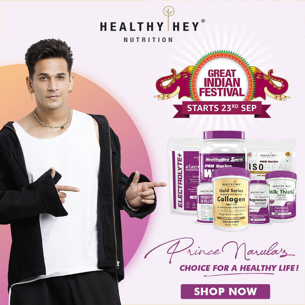 HealthyHey's tweet photo. Grab your favourite supplement at the  Lowest Cost! Shop at the amazon Great Indian Festival| Starts 23rd Sep.Visit - https://t.co/DdvuBsZOjl

#GreatIndianFestival #amazonseliya #AmazonSale #amazondotin #healthylifestyle https://t.co/RFZGyRXdf4