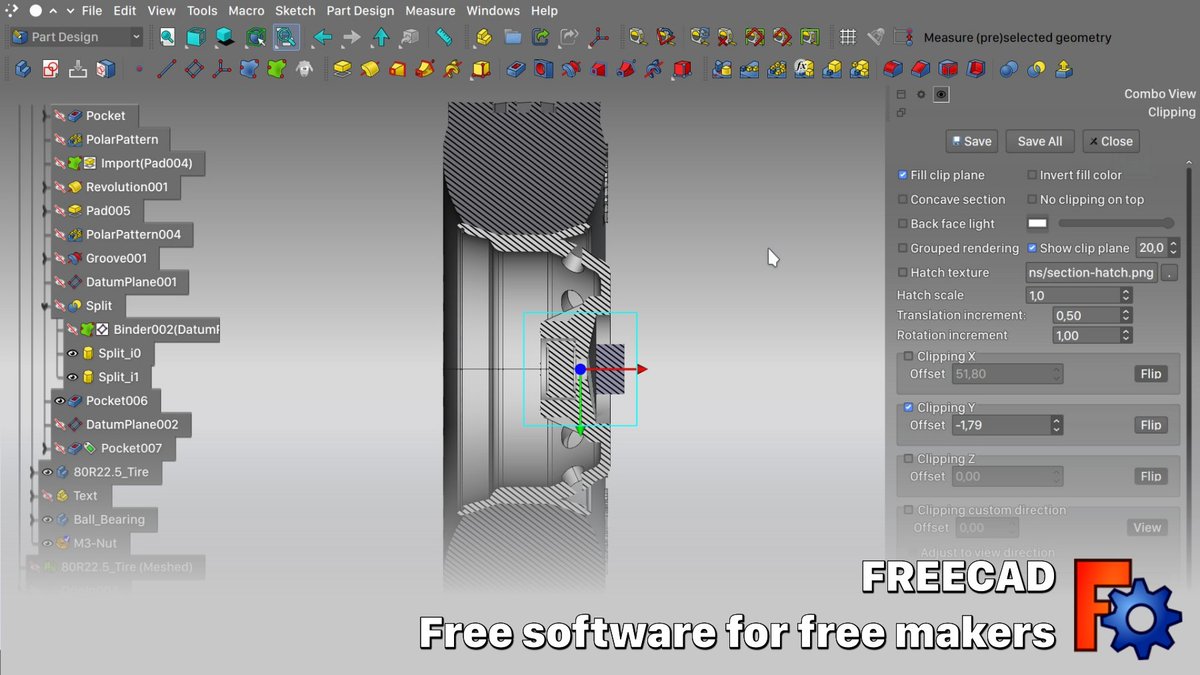 <a href="/FreeCADNews/">FreeCAD (CAD+CAM+FEA)</a>  provides "Free software for free makers". 

I  just liked the slogan.  Marketing📈 
Thank you dev's for making this possible.
#fc3d