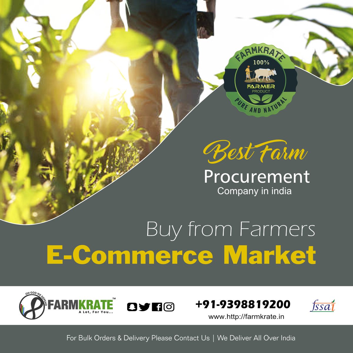 #farmkratesupportsfarmers #farmkrate #farmerssupport #trending #aveendokala #organicfarming #farmer #farmerprocurement