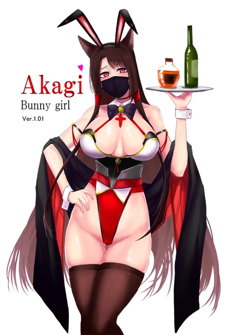 #これ見た人はお腹を貼る #アズールレーン高雄さんと赤城さんのお腹の塗りはめちゃくちゃ拘りました 