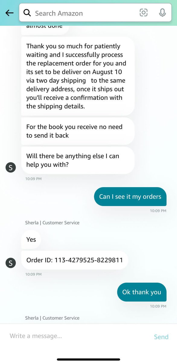 sskchiru4u's tweet photo. @amazon @AmazonHelp Didn’t expect bad experience with amazon customer service, looks like one way conversation. Whatever you say they don’t listen or provide an option to prove yourself. Not sure how the agents can’t see what I see and not able to give chance to prove. https://t.co/Xxr7sKLT6G