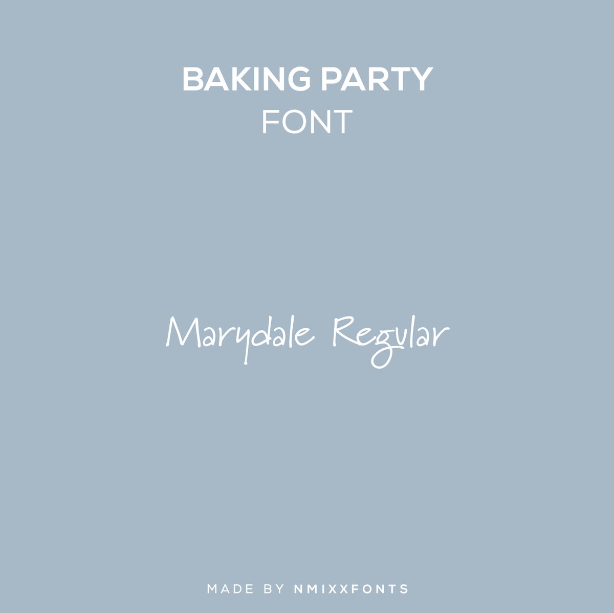 nmixxfonts's tweet photo. NMIXX 엔믹스 - Baking Party FONT

— Marydale Regular: https://t.co/RBht33Qa1U

#NMIXX #엔믹스 #NSWER #엔써
#NMIXX_100th_DAY_ANNIVERSARY
#HAPPY_100th_DAY_NSWER https://t.co/y1uLqkQkWI