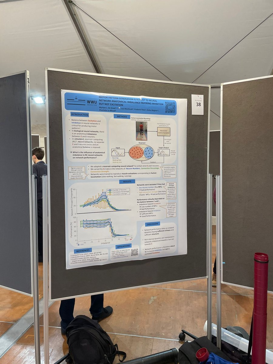 MovementWagner's tweet photo. In-person conferences are back in full swing and we’re loving it! Our lab member @MyriamdG7 had a great time at the #BernsteinConference and PhD Symposium last week. Big thank you to the organizers for these great events! #WagnerLabOnTour https://t.co/AKs4DnZeBr