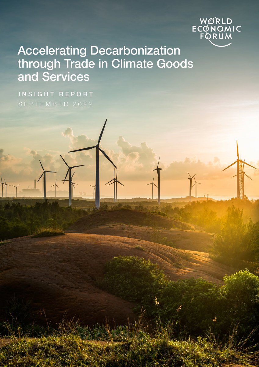 wef's tweet photo. This new @wef report identifies 25 key climate-friendly technologies including solar and wind power, heat pumps, alternative refrigerants, insulation and more.

Read it here: https://t.co/W1uH3SNBLf

@ABBgroupnews @arcelik @SchneiderElec #sdim22 https://t.co/sMS0P0VB2V