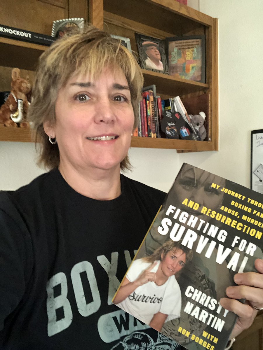 Fighting For Survival is a great read by HOFer Ron Borges. Order through Christymartinpromotions. Com and I will personalize it for you!!