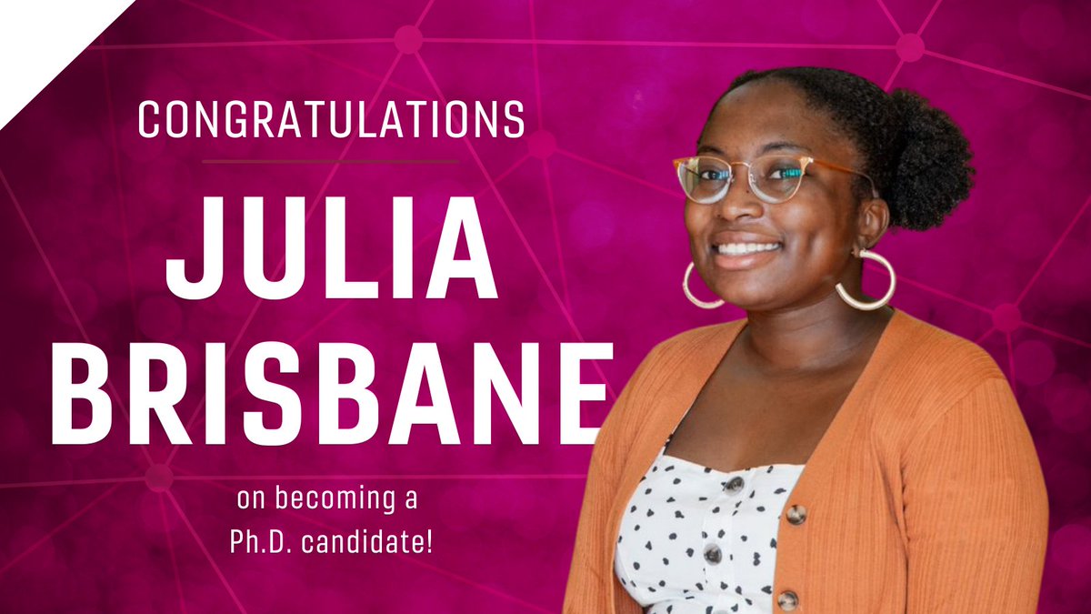 VT Engineering Education (@vtenge) on Twitter photo Congrats to <a href="/brisbane_julia/">Julia Brisbane</a> on passing her preliminary exam! She's supported by her advisor, <a href="/JeremiLondon/">Jeremi London, PhD</a>, and her dissertation committee <a href="/WalterLeePhD/">Walter Lee, PhD</a>, <a href="/dknightVT/">David Knight</a>, <a href="/LaneTonisha/">Tonisha B. Lane, PhD</a>, and Keri Swayby of <a href="/OurVt/">Undergrad Research</a>. Congrats to <a href="/brisbane_julia/">Julia Brisbane</a> on passing her preliminary exam! She's supported by her advisor, <a href="/JeremiLondon/">Jeremi London, PhD</a>, and her dissertation committee <a href="/WalterLeePhD/">Walter Lee, PhD</a>, <a href="/dknightVT/">David Knight</a>, <a href="/LaneTonisha/">Tonisha B. Lane, PhD</a>, and Keri Swayby of <a href="/OurVt/">Undergrad Research</a>.