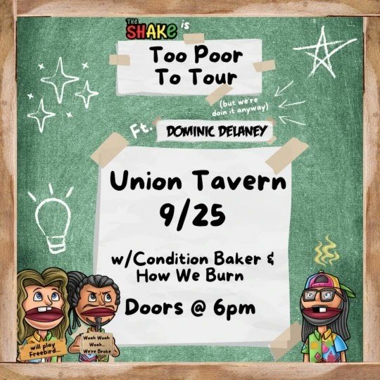 conditionbaker's tweet photo. 3 DAYS AWAY!!
Make sure to presave to your spotify/streaming service (link in bio).
This weekend we're playing this album in full at @billsbarboston and @uniontavernsomerville too!!
#conditionbaker
#bostonpunk
#poppunk
#alternative
#longwayhome https://t.co/6gUDRayQqr