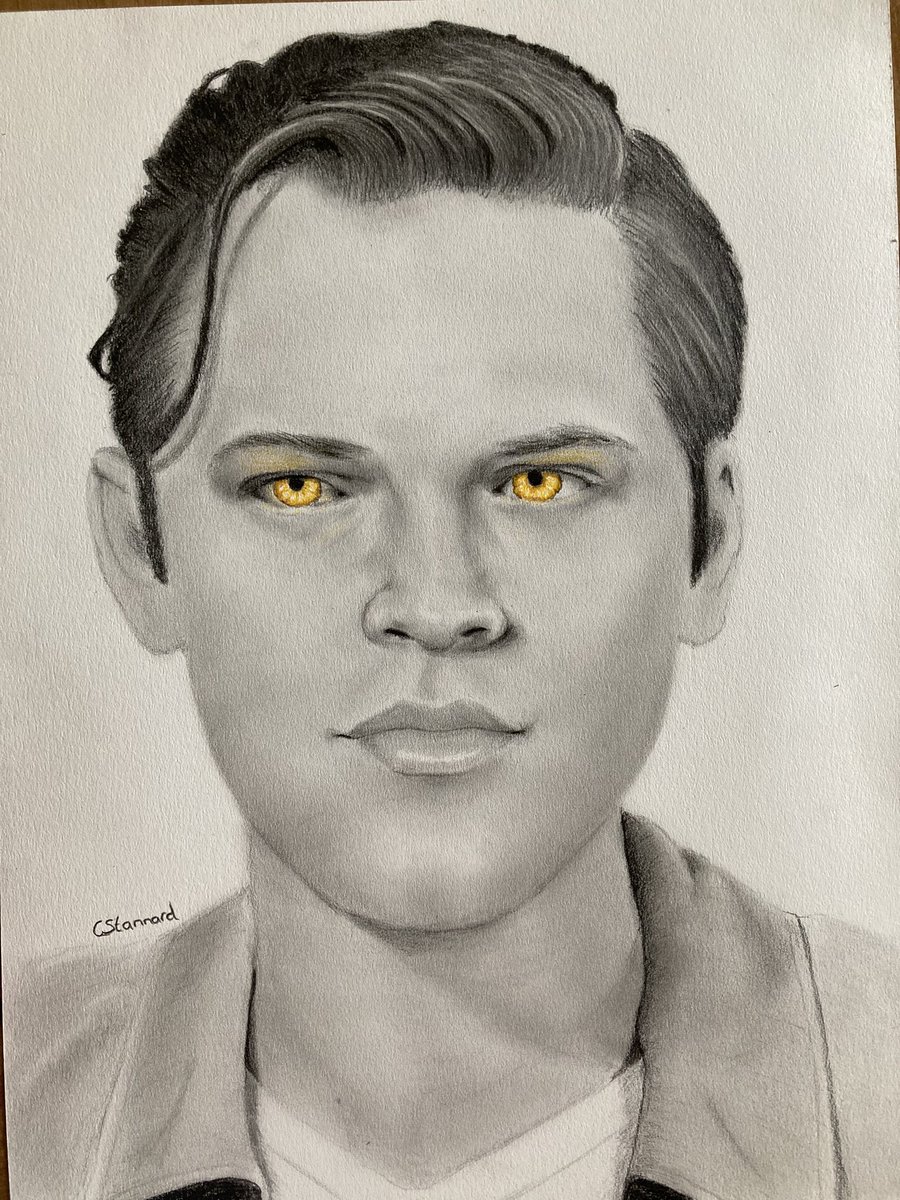 Finished my drawing of jack, I think I might draw Bobby next #SPNFamily #Supernatural #drawing #art