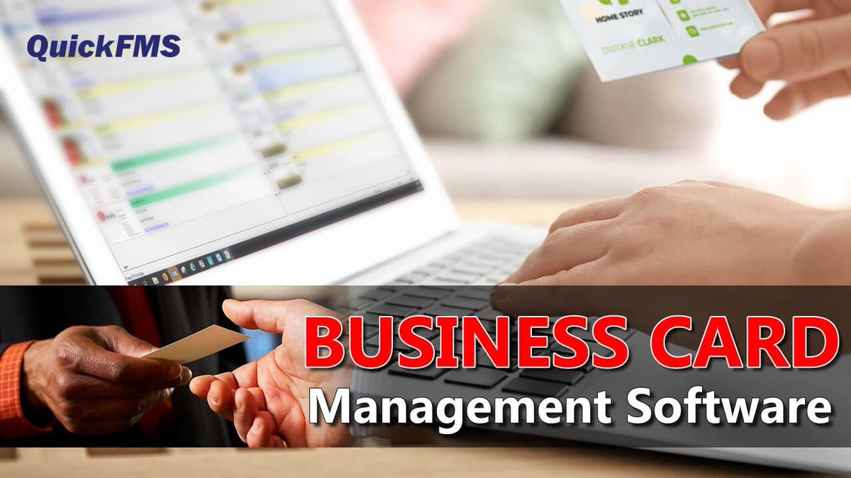 QuickFMS's tweet image. QuickFMS business card management software can take care of all that goes into handling business card requests from employees.

Watch this video to know more: youtu.be/9oMaemanph8 

#BusinessCardManagementSoftware #ManageBusinessCard #BusinessCardManagerSoftware #QuickFMS