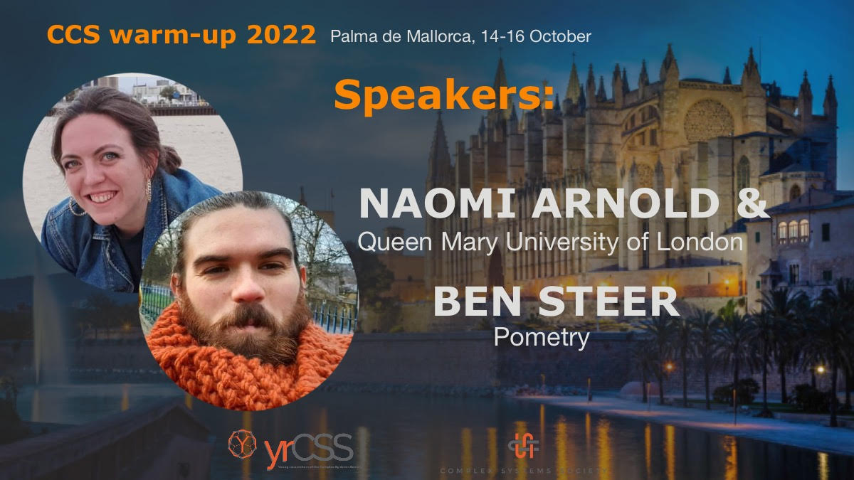 📢📢 📢📢 We are thrilled to have Naomi Arnold  @narnolddd and  Ben Steer <a href="/miratepuffin/">Ben Steer</a> as speakers in our CCS 2022 Warm-up. Remember to register at eventbrite.com/e/ccs-2022-war…, there are more announcements to come this week!!
