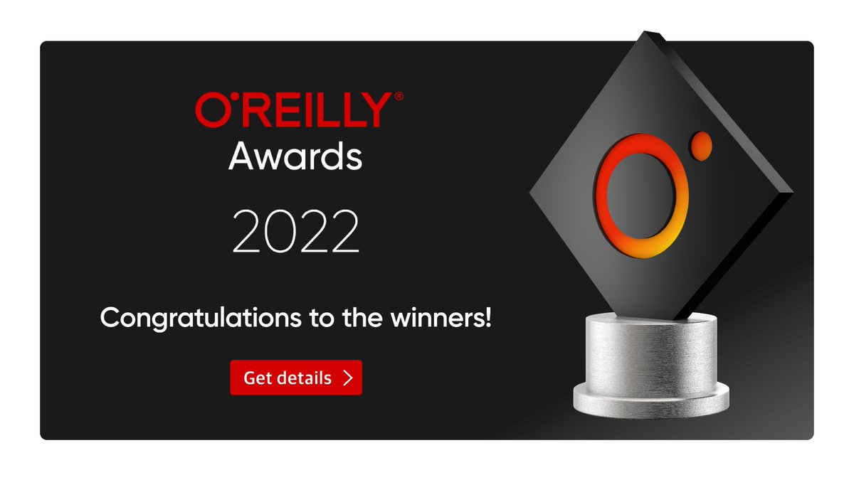 OReillyMedia's tweet image. Congratulations to all the winners and participants of the first annual @OReillyMedia Awards! Read about how our members are putting O’Reilly to work for their teams. oreil.ly/4oakd