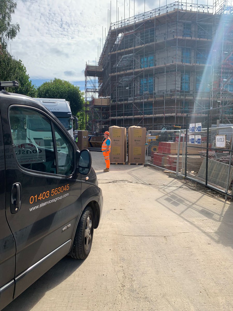 nilan_uk's tweet photo. The sun is shining and batches of units are arriving on site - Happy days! https://t.co/JoQrO4YnMk