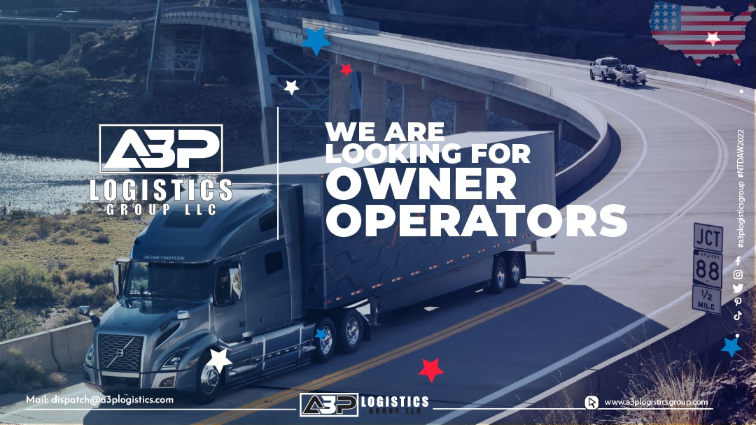 A3P_Logistics's tweet photo. Want to join one of the fastest growing and successful transportation company in the US? 

Benefits Include: 
-Competitive compensation
-Flexibility
-A great work environment
-24/7 dispatch and driver support
-An aggressive sales

#truckers #a3plogistics #owneroperator https://t.co/LH0tpjaXaG