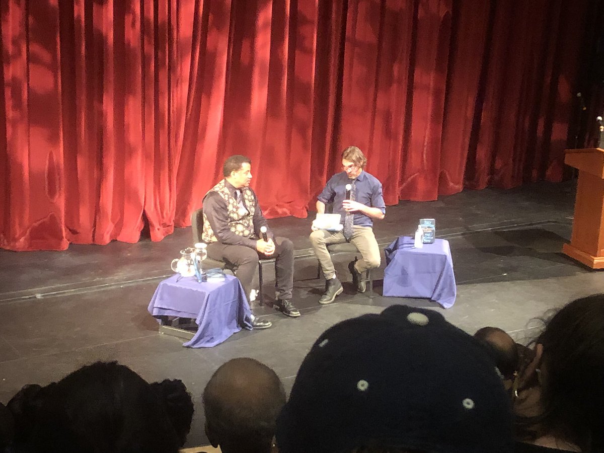 Feeling sad that I couldn’t get a selfie with you Dr. <a href="/neiltyson/">Neil deGrasse Tyson</a> but you gave an excellent discussion at <a href="/LehmanCollege/">Lehman College</a>! Thank you for all of your insights and congratulations on the new book! #starrymessenger