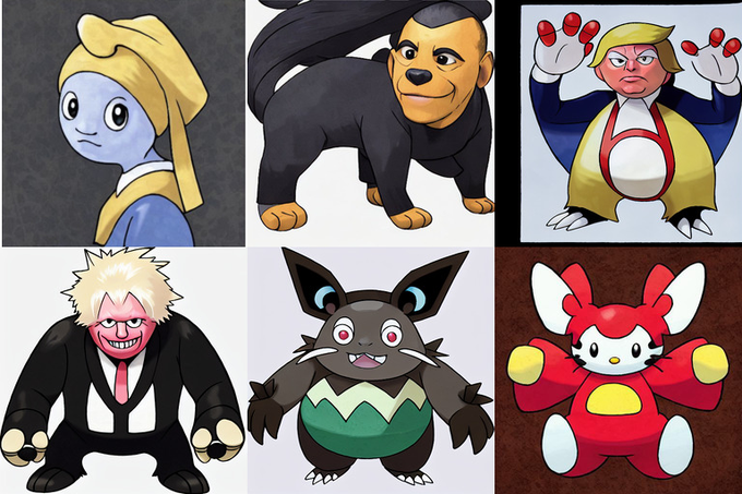 有名人や人気キャラがなんでもポケモン風に お題をポケモン化するai画像生成がユニーク Game Spark 国内 海外ゲーム情報サイト