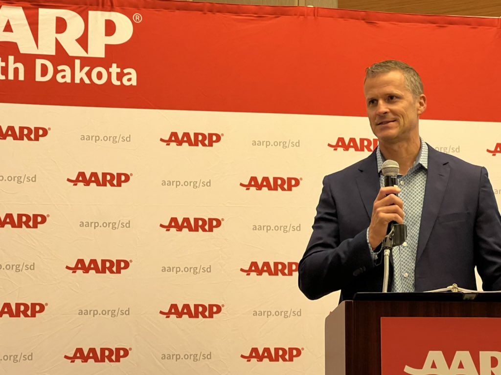 AARPSD's tweet photo. Thanks to @paultenhaken for kicking off Day 2 of our #SDVolSummit22. We’re grateful for your leadership and the way you value #livable communities and #volunteers. https://t.co/74lvSiaZbY