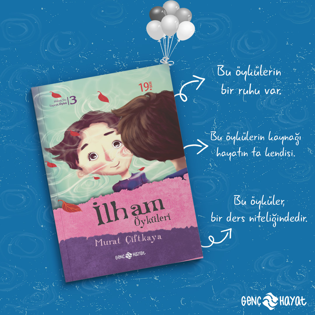 GncHyt's tweet photo. Öykü okumak kitap kurtlarının vazgeçilmezidir. Onlar için hava kadar, su kadar elzem bir şeydir. Tam da bu ihtiyaca cevap verecek öyküler: Hava, Su, Toprak, Öykü! 

#HavaSuToprakÖykü #MuratÇiftkaya #GençHayat #GençKitaplar #İlhamÖyküleri https://t.co/7POkGVTKob