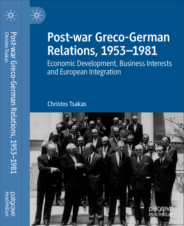TsakasChristos's tweet photo. 📢🥳
My book on Post-war Greco-German Relations just came out - right from the oven: @SpringerNature @Palgrave @PalgraveHistory

Available to order from:
https://t.co/kwBDGjSCZi

@EUI_Schuman @EUI_History @EUI_MWProgramme @EUI_EU @Carlsbergfondet @EuropeAtHarvard #Twitterstorians https://t.co/ueNaD6jskh