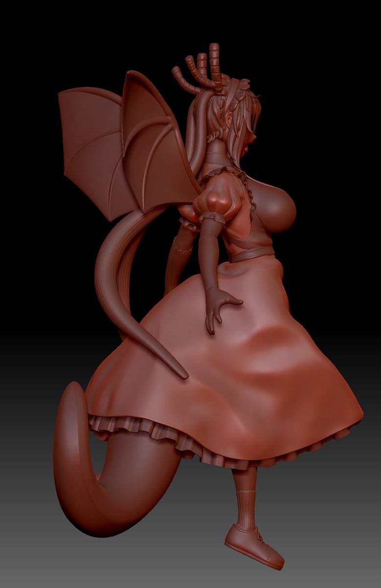 Cris_M84's tweet photo. Almost ready! 👷✍️💁
https://t.co/artYBt86Fk
#stl #3DPrinting #3dprint #dragon #3dmodeling #トール #小林さんちのメイドラゴン #anime #manga #otaku #Collectionfigures #stlfiles #3dsculpt #patreoncreator https://t.co/40zSLMwTzL