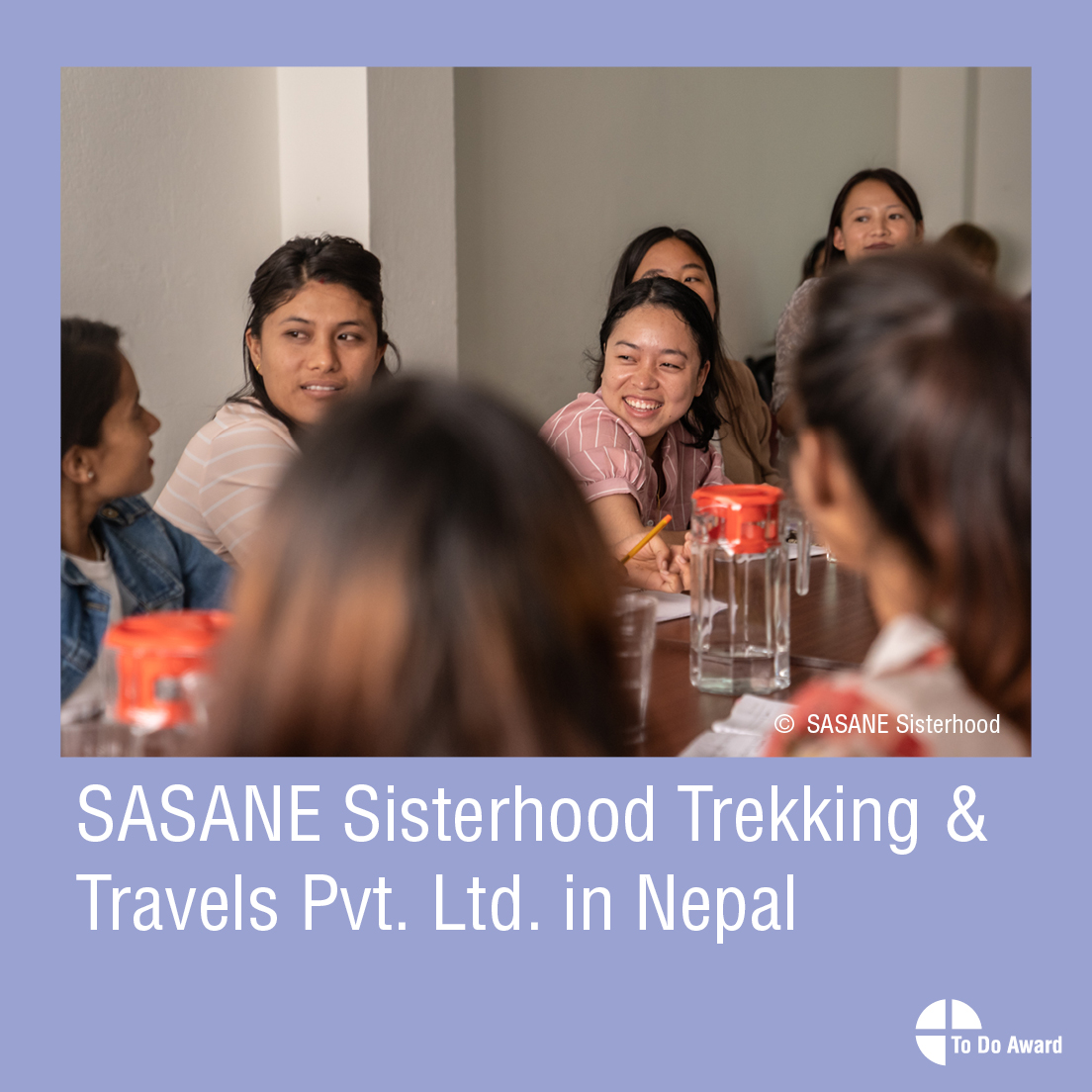 StkTourismus's tweet photo. The third TO DO Award finalist SASANE Sisterhood Trekking &amp; Travel brings a unique approach to ecotourism &amp; sustainable travel through the tour guide training of local women which rise up from underprivileged community groups and can be survivors of domestic violence. @SasaneAnd https://t.co/Tf64heNLIG