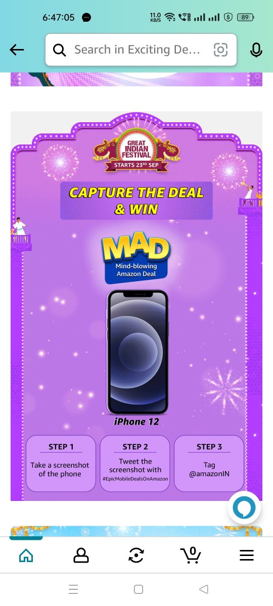 Sayaneedas2's tweet photo. #EpicMobilDealsOnAmazon 
@amazonIN https://t.co/DNz7W5kbPy