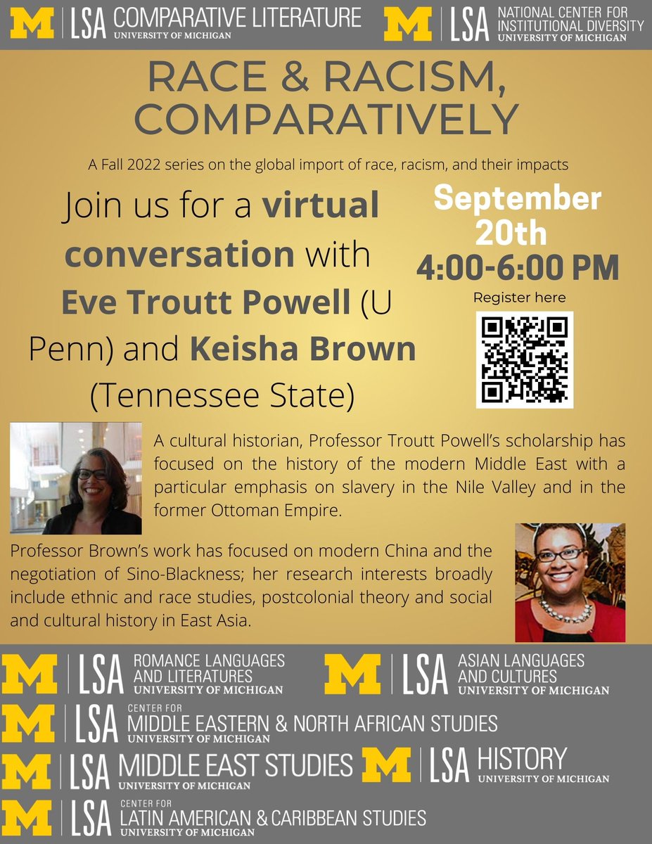 U-M Comparative Literature tweet media