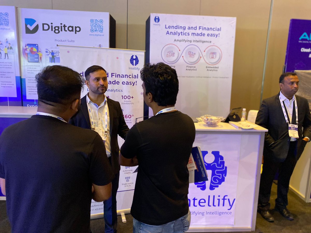 IntellifySol's tweet photo. At Global Fintech Fest 2022, we demonstrated our solutions to the decision makers. We received overwhelming feedback and interest in our solutions from many visitors.
#GlobalFintechFest #GFF #GFF22 #businessintelligence #financeanalytics #embeddedanalytics #lendinganalytics https://t.co/3xsGszMFTv