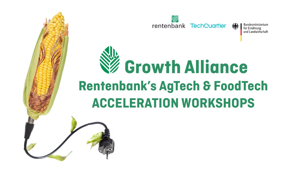 Die Anmeldefrist für die Growth Alliance Acceleration Workshops endet am 26.09.!

Jetzt schnell bewerben, wenn Ihr:
💸 eine #Finanzierungsrunde anstrebt
🌾 in der #Agrar-, #Lebensmittel- oder #Bioökonomie-Branche seid
🤝 validierte Produkte, erste Kunden &amp; Umsätze vorweist