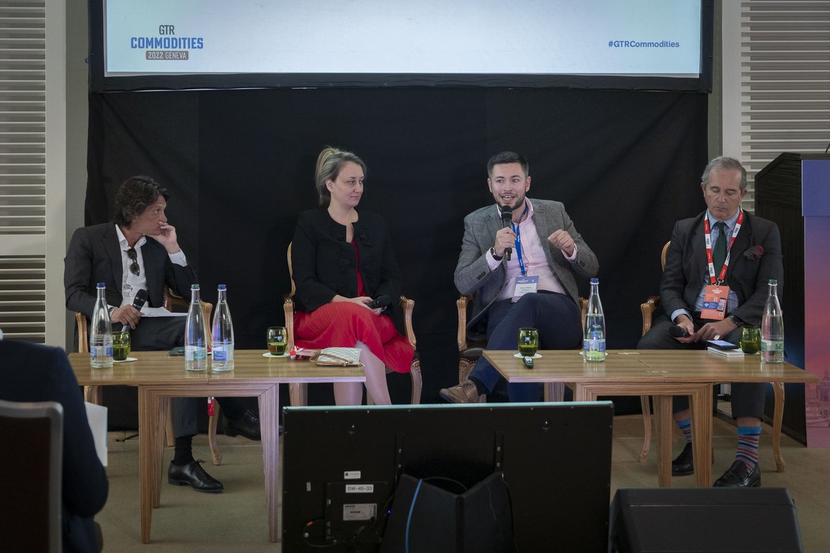 gtreview's tweet photo. At #GTRCommodities 2022 in Geneva, experts considered priorities for extinguishing shipping bottlenecks, policy measures for unlocking commodity exports, and reducing risks to shipping.
💬 @holdingpmg, @WindwardAI, Nereus Digital Bunkers, Holtarka
#Globalshipping #Commodity https://t.co/pD1O6G0ZAh