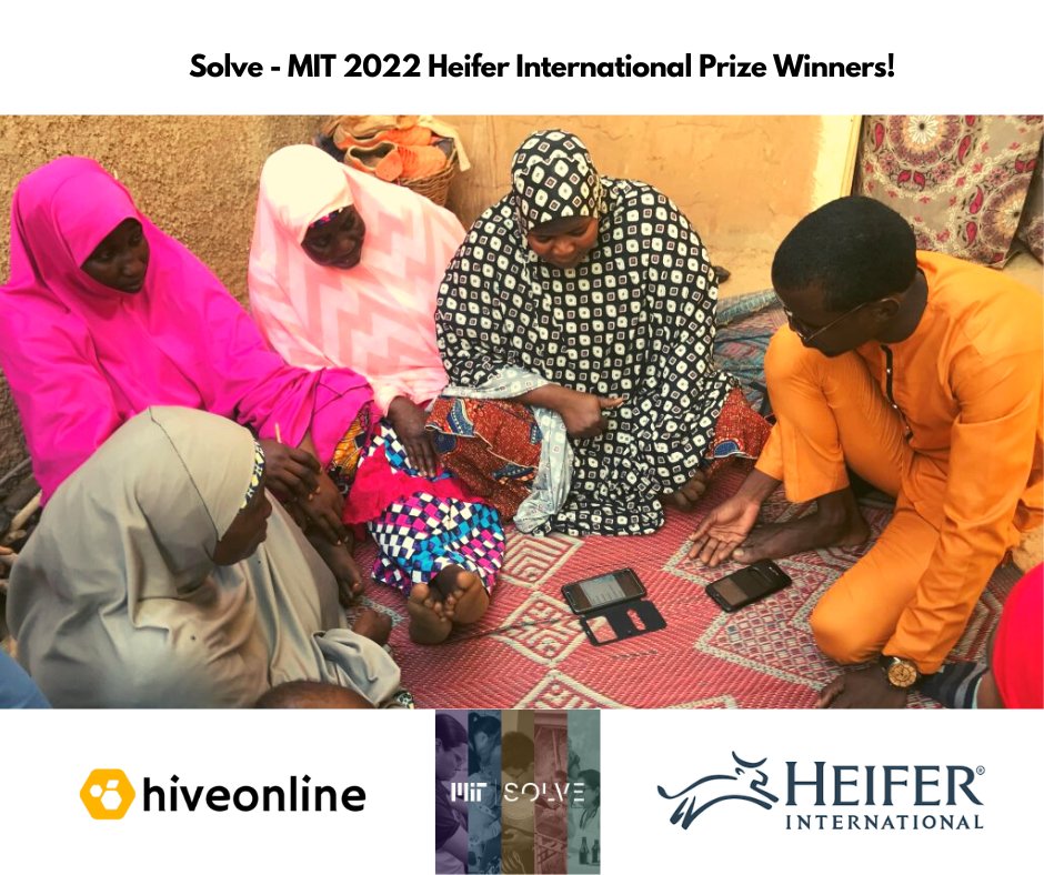 hiveonline ππππ (@wearehiveonline) on Twitter photo π’We are thrilled to announce that weβve been selected by <a href="/Heifer/">Heifer International</a> and <a href="/SolveMIT/">MITSolve</a> as one of the two Solver teams for this yearβs Heifer International Prize for Innovation for Smallholder Agriculture! ππππ
Learn more hereπ solve.mit.edu/challenges
#fintech #agritech π’We are thrilled to announce that weβve been selected by <a href="/Heifer/">Heifer International</a> and <a href="/SolveMIT/">MITSolve</a> as one of the two Solver teams for this yearβs Heifer International Prize for Innovation for Smallholder Agriculture! ππππ
Learn more hereπ solve.mit.edu/challenges
#fintech #agritech