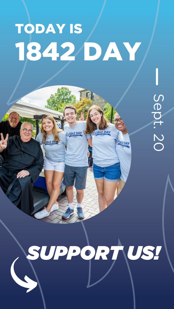 agstrandberg's tweet photo. How are you celebrating #1842Day? You can have a transformational impact on students by giving to Villanova today! Consider supporting our students: https://t.co/8JcFH4hL0H. https://t.co/egyoESFZz9