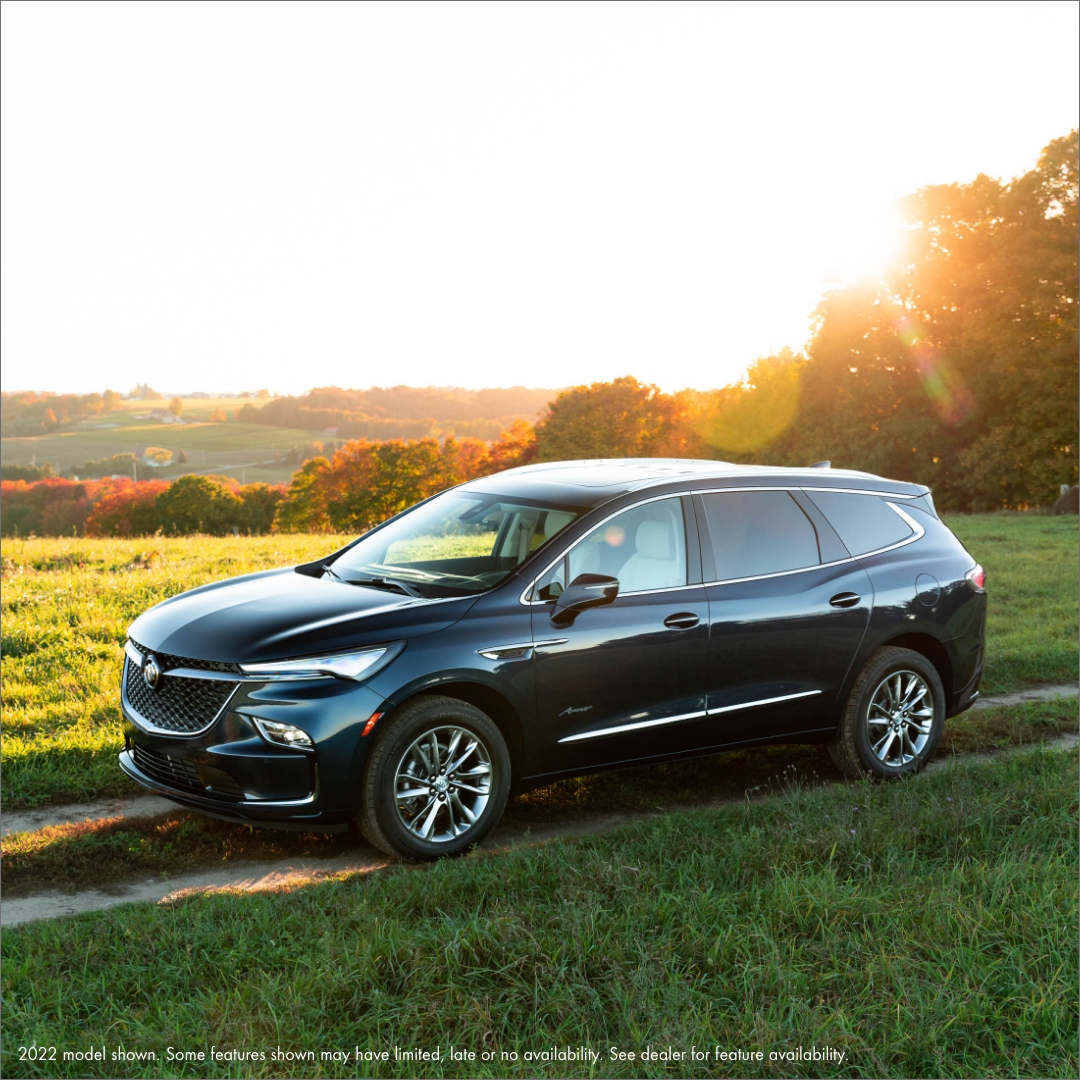 It’s time for crisp fall mornings and crisp styling to match. #BuickEnclave