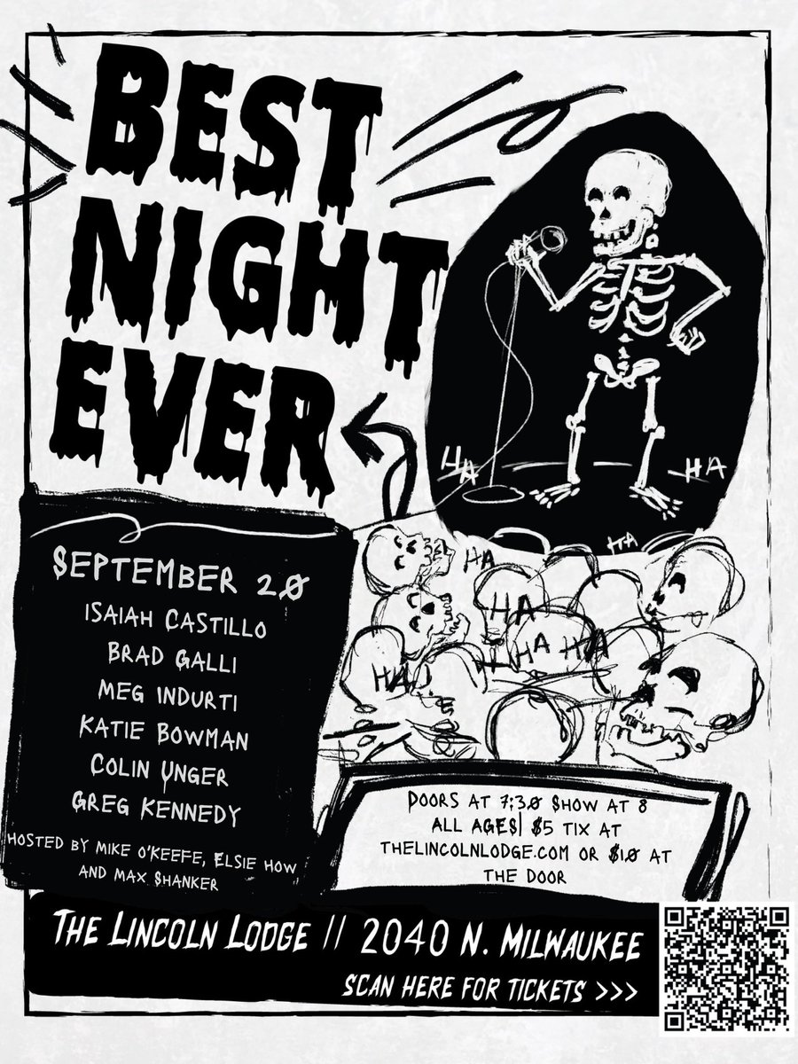 Yoooo. Fun one tonight. <a href="/BestNightEverYo/">Best Night Ever Show</a> is back at <a href="/thelincolnlodge/">The Lincoln Lodge</a> baby. @activesandal is gonna be there!

eventbrite.com/e/best-night-e…