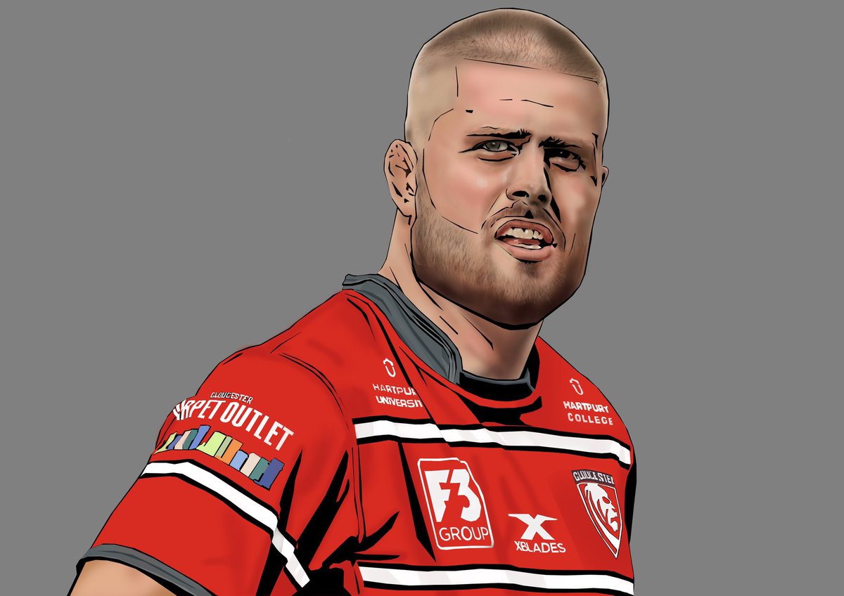 My latest #portrait is now available to pre order, it is of @edslater All profits from this print will go to #4ed to support Ed and his family! This #LimitedEdition print will be signed by Ed ✍️ #Rugby #art Click the link to order your print 👇 shanemonahandesigns.myshopify.com/collections/gl…