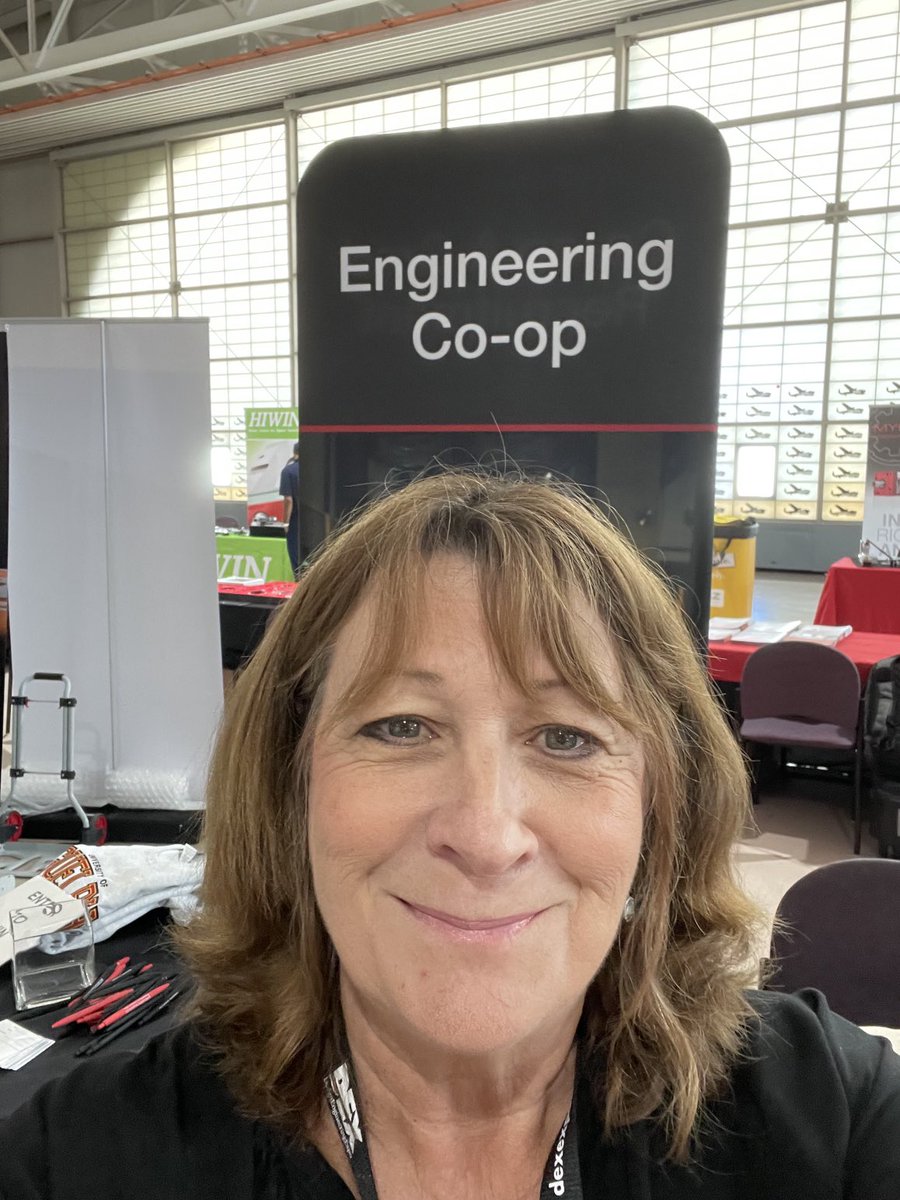 At the DexExpo today in Hamilton! Very cool spot at the Canadian Warplane Museum. #hireguelphcoop, ⁦@ExpGuelph⁩