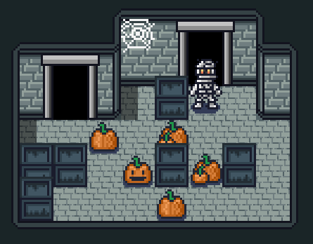 crashykkgames's tweet photo. I'm slowly getting #MoveThatBox #halloween update ready. There's still much to do, but I hope I'll be able to deliver it on time.
---
#earlyaccess #steam #rpgmaker #rpgmakermv #indiegame #indiedev #gamedev #pixelart https://t.co/sP84RGpGLN