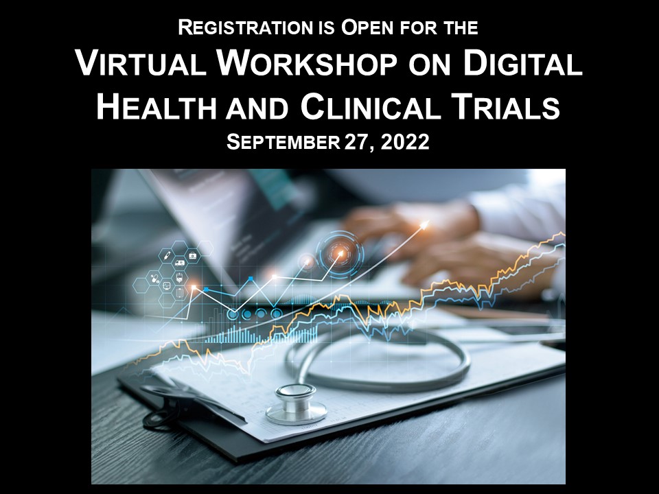 A fabulous lineup of speakers for this virtual workshop that is part of the BHI-BSN conference. You can register to attend the workshop only @ tinyurl.com/u9c83hum (i.e., no conference registration is required). #digitalhealth #clinicaltrials #Wearables