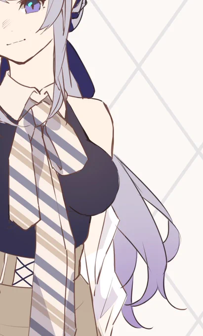 リュコスちゃんの私服デザインできたからチラ見せ 